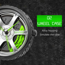 Load image into Gallery viewer, Car Wheel Watch-Waterproof Stainless Steel Japanese Quartz Wrist Watch-Wheel Design