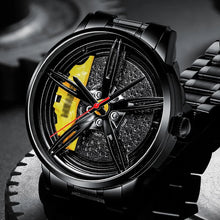 Load image into Gallery viewer, Car Rim Watch-Waterproof Stainless Steel Japanese Quartz Wrist Watch

