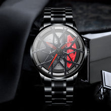 Load image into Gallery viewer, Car Wheel Watch-Waterproof Stainless Steel Japanese Quartz Wrist Watch Sports Men’s Watches
