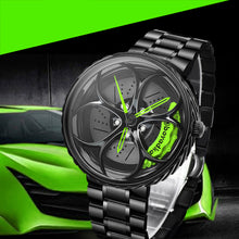 Load image into Gallery viewer, Car Wheel Watch-Waterproof Stainless Steel Japanese Quartz Wrist Watch Sports Men’s Watches
